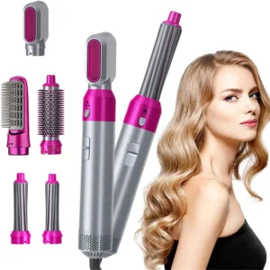 Cepillo de Cabello 5 en 1 Styler con Múltiples Accesorios